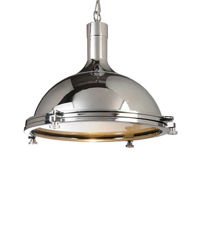 100 Essentials Chrome Pendant Lamp, Silver