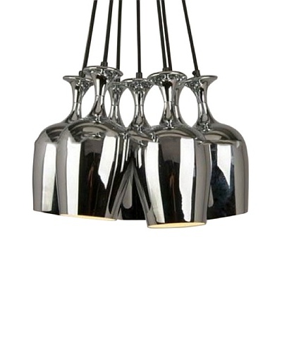 100 Essentials Goblet Pendant Lamp, Silver