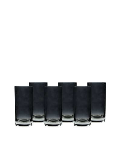 10 Strawberry Street Set of (6) 18-Oz. Love Cooler Glasses