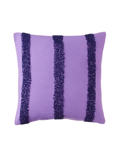 1891 by Sferra Sadie Decorative Pillow, Purple, 18″ x 18″