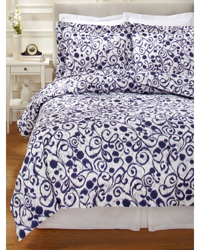 1891 by SFERRA Ironwork Duvet Cover Set [Aubergine]