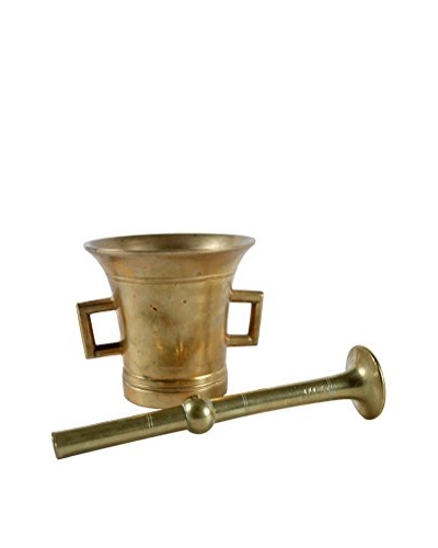 Brass Mortar & Pestle