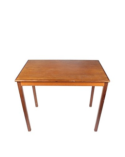 Scandinavian Teak End Table, Brown