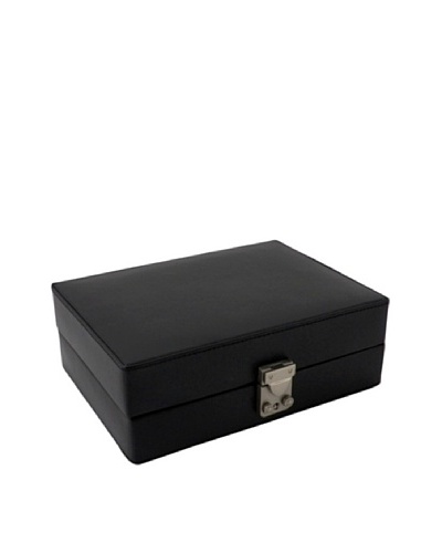 Multi-Compartment Jewelry Storage, Black