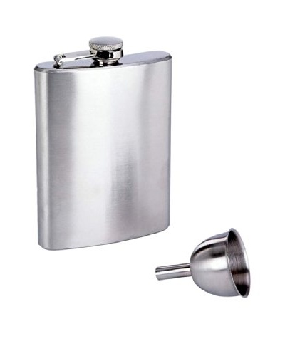 Classic 8oz Stainless Steel Flask with Funnel