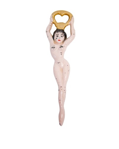 Vintage Circa 1930's Nude Floozie Bottle Opener