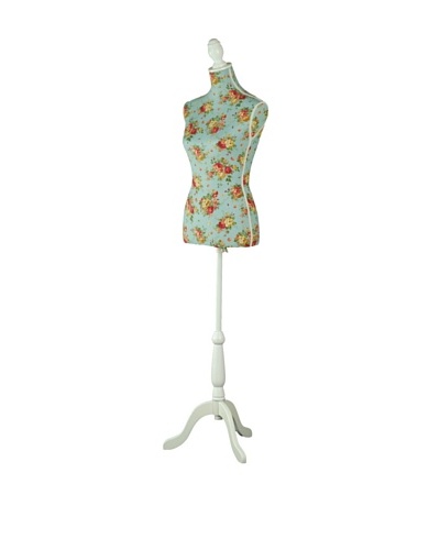 Galt Floral Dress Form, Blue