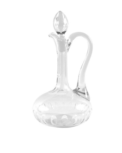 French Decanter with Topper, Clear