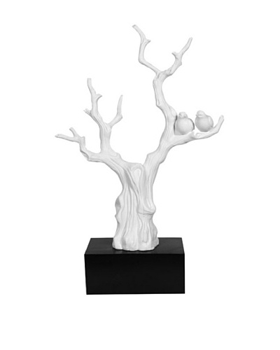 Tree décor, White