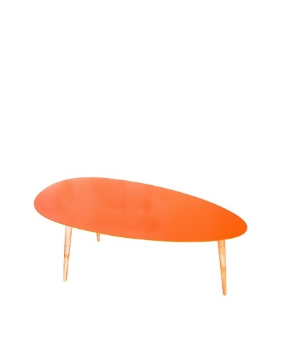 Large Egg Table, Orange
