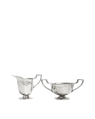 Vintage Silver Sugar & Creamer Set, c.1930s