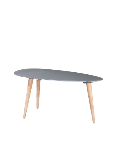 Small Egg Table, Light Grey