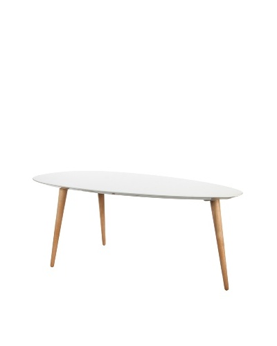 Large Egg Table, White