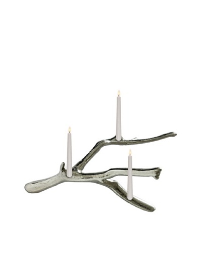 Twig Candelabra, Silver