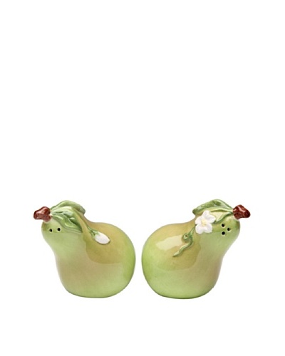 Ceramic Pear Salt & Pepper Shaker Set