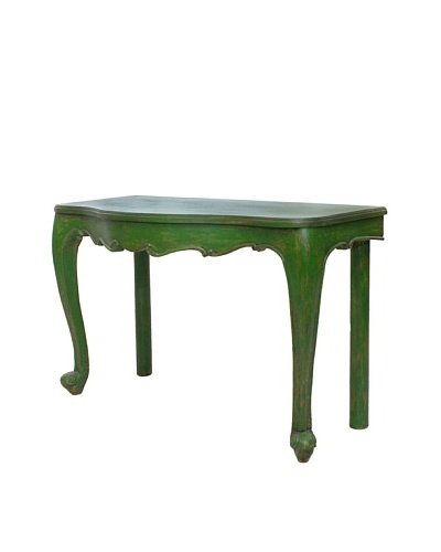 Juliette Console Table, Jade Green