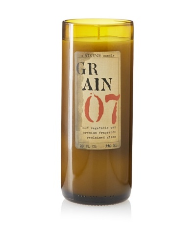 Reclaimed Bottle Grain Candle, 20-Oz.As You See