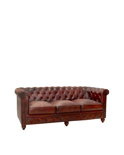 Chesterfield Sofa, French Roast Brown