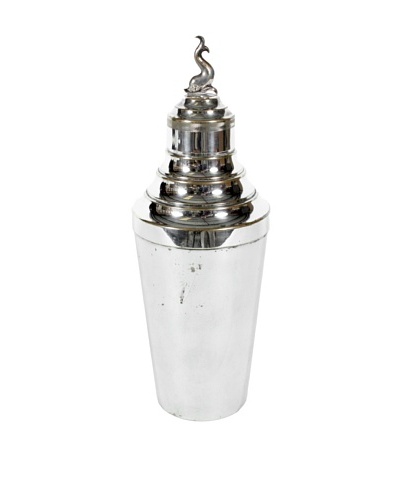 Dana Silver-Plate Martini Shaker, Silver