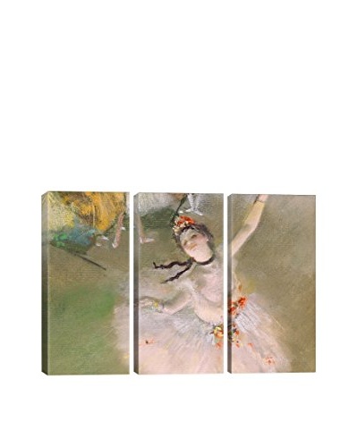 Edgar Degas Dancer On The Stage 3-Piece Canvas Print