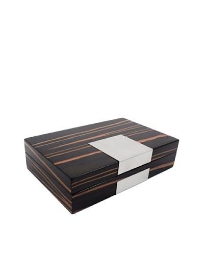 Lacquered Wood Valet, Ebony