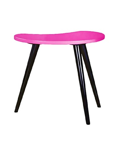 Curve Side Table, Pink