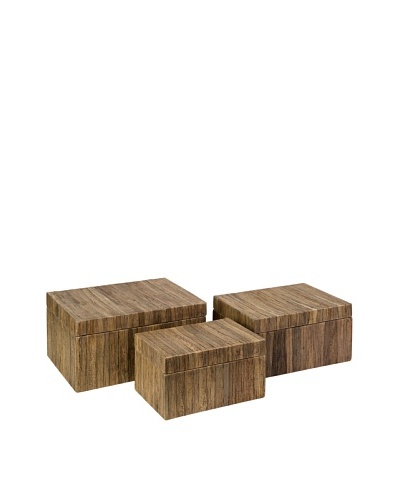 Set of 3 Havana Storage Boxes