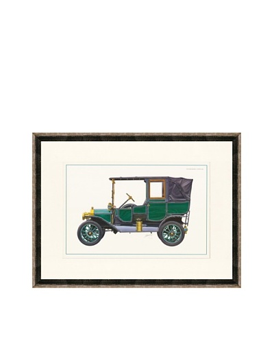 1912 Ford Model T Town Car Illustration