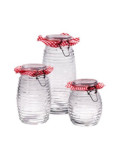 Set of 3 Klein’s Ribbon Canisters