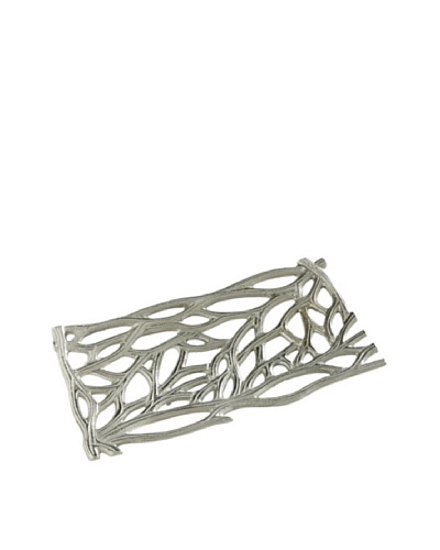 Branches II Tray, Silver