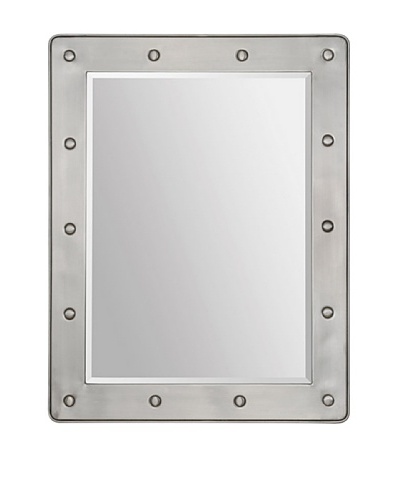 Prisca Satin Nickel Mirror