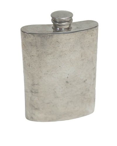 Vintage Circa 1920 Pewter Flask