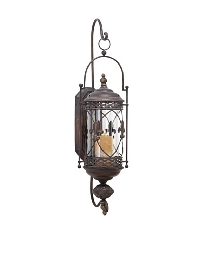 UMA Metal Candle Lantern Sconce