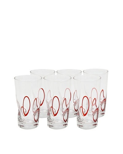 Set of 6 Milano Highball Glasses