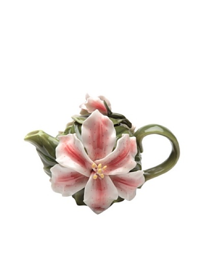 Porcelain Lily Teapot