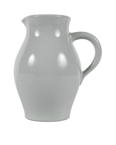 Petite Ceramic Milk Pitcher, Grey