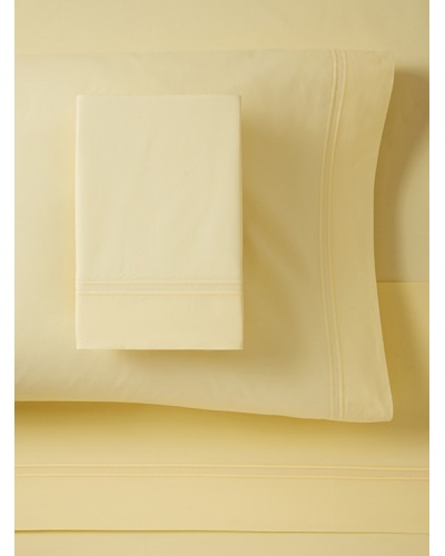 500 TC Percale Sheet Set, Yellow, King