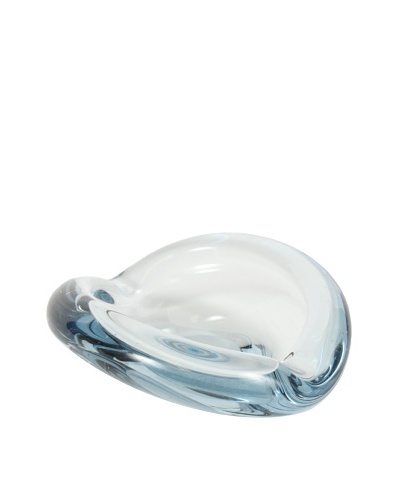 Holmegaard Small Clamshell Ashtray, Blue