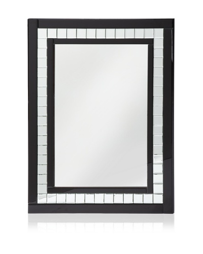 Black Diamond Cut Mirror