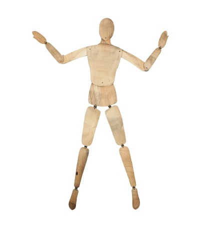 French Unisex Wood Mannequin