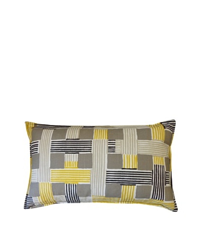 On The Move Throw Pillow, Yellow