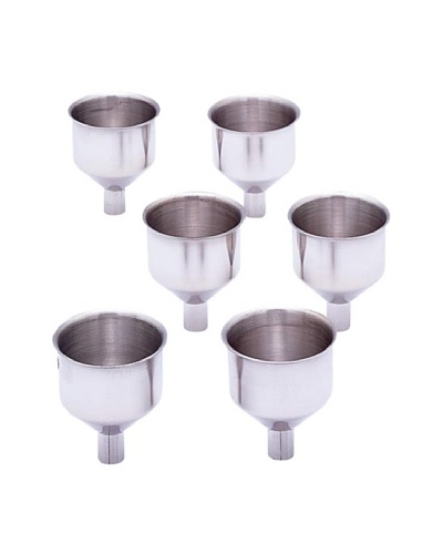 Set of 6 Flask Funnels Set