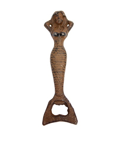 Vintage Circa 1950's Metal Mermaid Bottle Opener