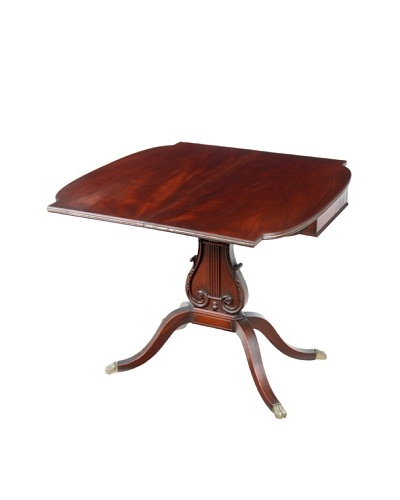 English Game Table, Brown