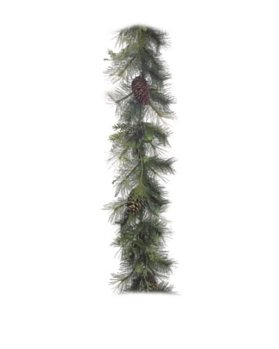 6' Pine, Berries & Cone Garland