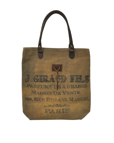 Mirabelle Tote, Tan/Brown/Red/Blue