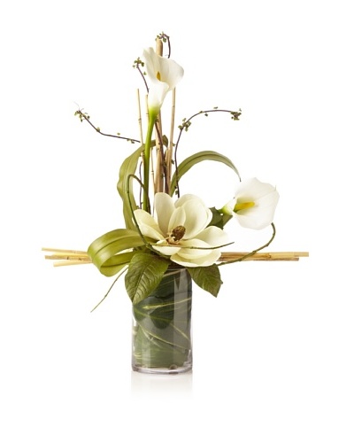 Magnolia Lily Vase