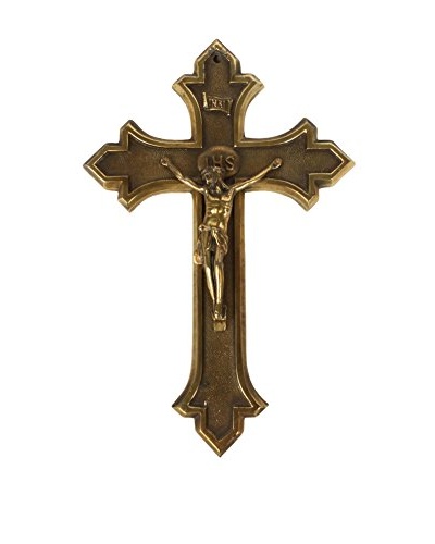 Halle Belgian Crucifix, Gold