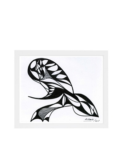 Manuel Roman The Sting Framed Art, Black/White