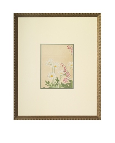 1918 Botanical Japanese Woodblock